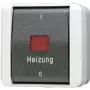JUNG Heizung-Notschalter 803HW WG800 IP44 Aus 3pol. 16A/400V 803HW (803HW)