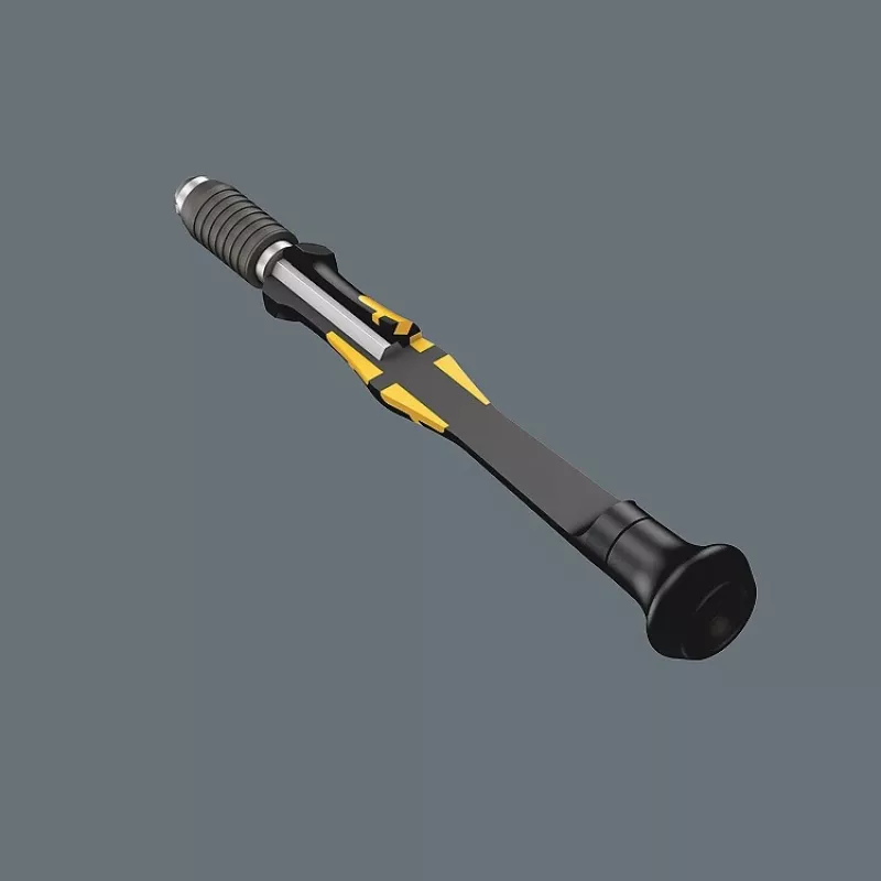 Kombineeritud kruvikeeraja Wera ESD/11 SB – 1 tk, Torx/Phillips/Cross/Lamedad otsad, plastist käepide (must/kollane)