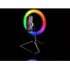 Ringvalgusti RGB 26 cm statiiviga
