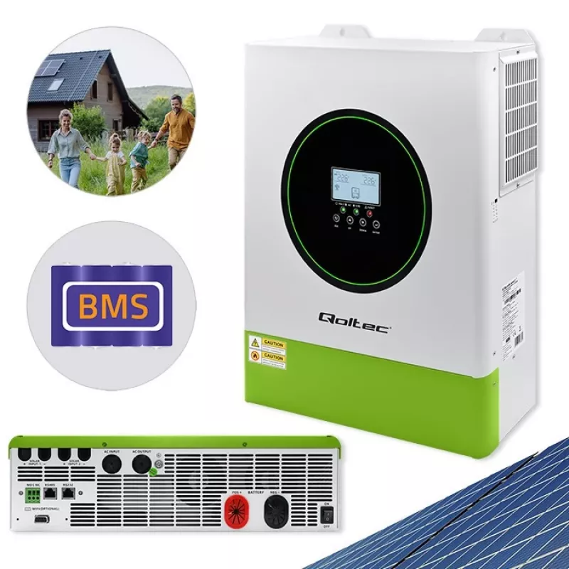 Qoltec hübriidpäikeseinverter Off-Grid 11000W