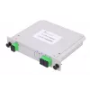Optiline PLC jaotur 1:2 SC/APC pesatüüp, Extralink, must ABS
