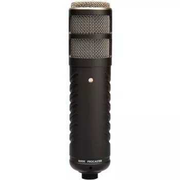 Stuudiodünaamiline mikrofon RØDE Procaster — juhtmega, mini XLR (3-kontaktiline), 75–18 000 Hz, 32 Ω, -56 dB, must, 695 g