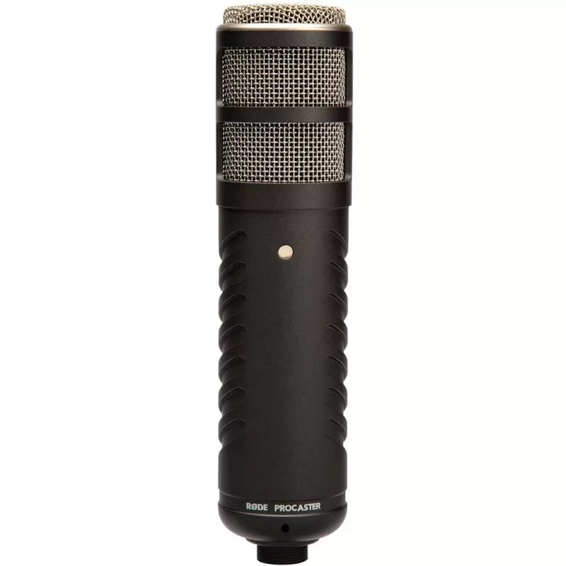 Stuudiodünaamiline mikrofon RØDE Procaster — juhtmega, mini XLR (3-kontaktiline), 75–18 000 Hz, 32 Ω, -56 dB, must, 695 g