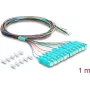 DELOCK fiiberoptiline kaabel 12x SC-UPC Simplex Patch > 12x avatud kaabliots, 1m