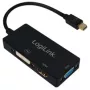 Mini DisplayPort-DisplayPort soovahetaja LogiLink CV0110