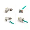DeLOCK keystone moodul 88111 Lame Kollane RJ-45 10 tk