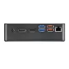 Shuttle XPC Nano PC NC40U, Intel Celeron 7305U, 1x HDMI, 1x DP, 1x USB-C/DP, 6x USB3.2, 1x 2,5-tolline pesa, 2x M.2, 1x LAN, RAID, 24/7 pidev töö, koos VESA ja alusega