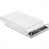 HDD/SSD-korpus DeLOCK 42623 läbipaistev 2.5/3.5 tolli