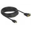 Video kaabliadapter DeLOCK 85656 5 m HDMI Type A DVI Must