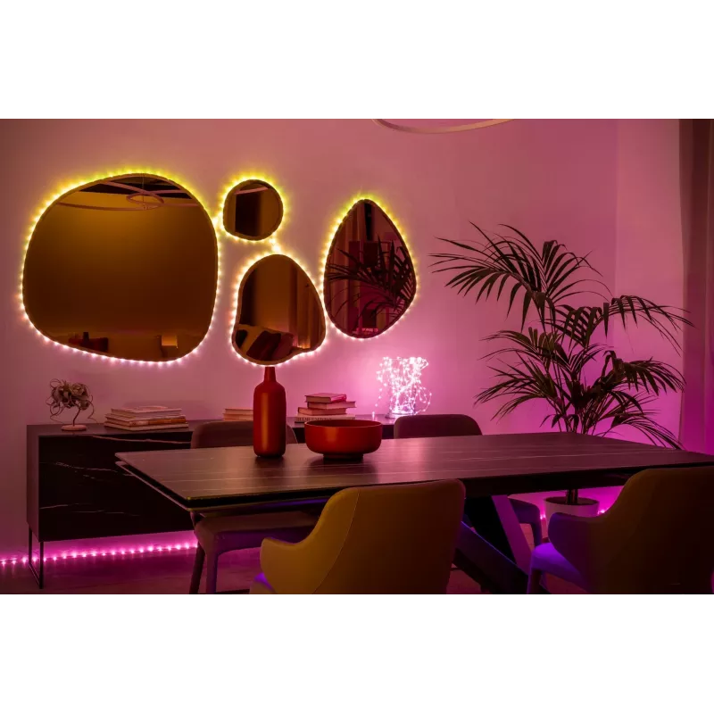 Twinkly Dots 60 RGB USB nutituled, 3 m, must