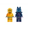 LEGO NINJAGO Arini lahingumehha märulifiguur ninjamänguasi 4+ aastastele poistele-tüdrukutele ja lastele, Dragons Rising komplekt koos Arini minifiguuri ja mini Kataga