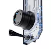 Singularity Resonance 2.0 Single D5 Distro Plate — Ühe pumba reservuaari jaotusplaat kohandatud vesijahutuse jaoks