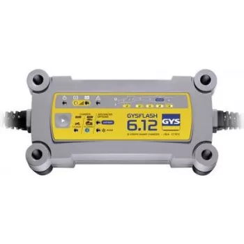 Akulaadija GYS FLASH 6.12 — 12V 6A automaatne laadija