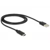 USB-kaabel DeLOCK 83600 USB 2.0 1m USB C USB A Must