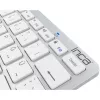 Juhtmevaba klaviatuur Inca IBK-569BT Bluetooth 78 klahvi metallikhõbe