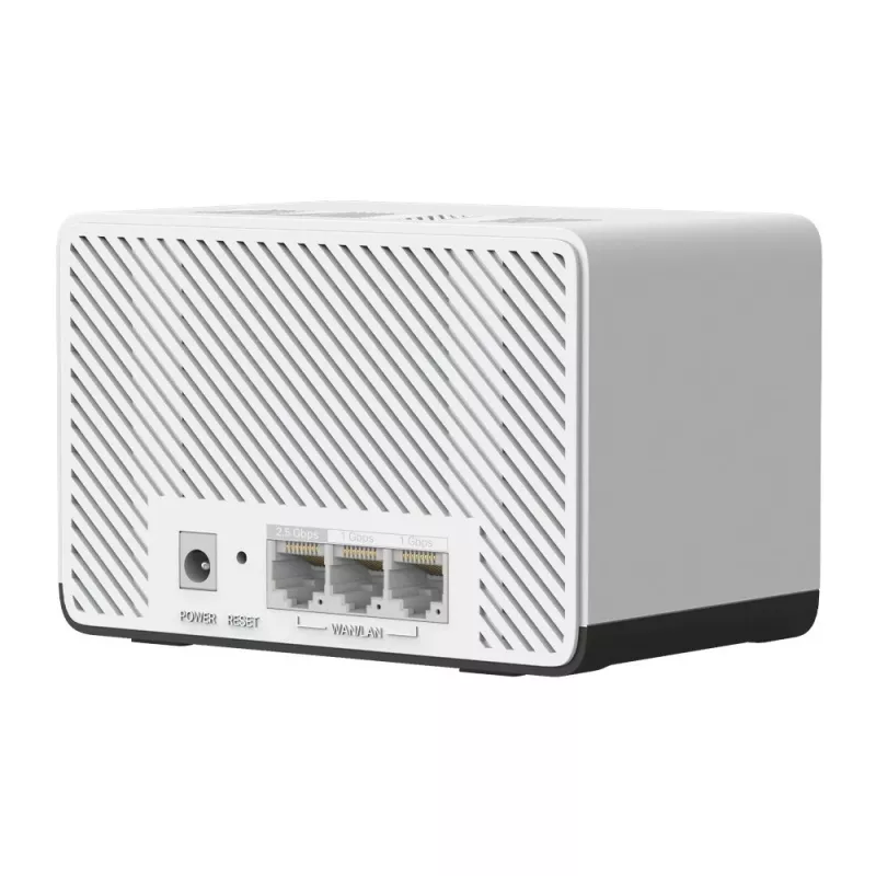 Võrgusüsteem MERCUSYS Halo H27BE (3-pakk) kaheribaline 2,4/5 GHz Wi‑Fi 6, 3568 Mbit/s kogukiirus, 3x LAN-porti, sisemised antennid, valge