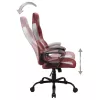 Subsonic SA5642-H1 kontoritool Polsterdatud iste Polsterdatud seljatugi Pruun Valge