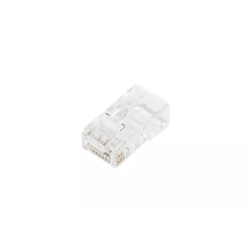 DIGITUS RJ45 modulaarkinnitus (8P8C) pass-through, CAT 5e, kaitseta, AWG 26-24, 100 tk (X-ML-5U-EZ)