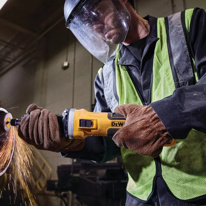 DeWALT DWE4997-QS sirglihvija Sirglihvija 25000 p/min Must, kollane 1300 W
