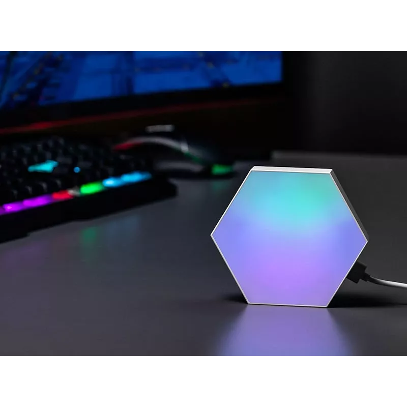 Süvistatav RGB LED-paneel TRACER Smart Hexagon Tracer 47256 Ambience TRAOSW47256