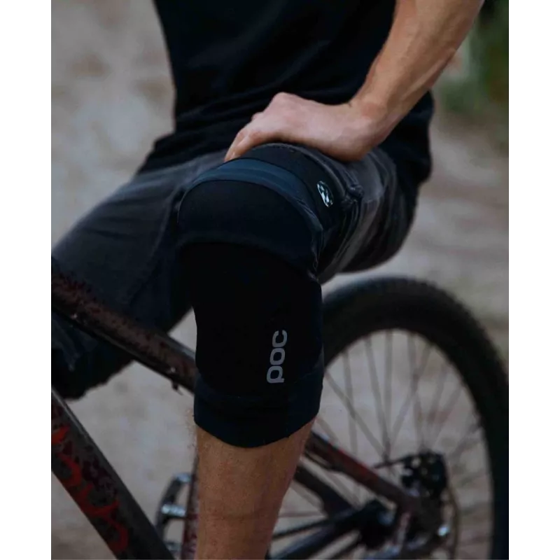 Põlvekaitsmed POC Oseus VPD Knee — Must, Elastne materjal