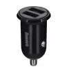 Autolaadija Baseus Gain Pro Universal Must — 2× USB 2.0, 2,4 A pordi kohta, sisend 12–24 V, väljund 5 V