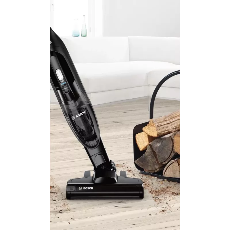 Bosch Serie 2 BCHF216B akutolmuimeja/elektriline luud Aku Kuiv Tsükloniline Kotita 0,4 L 145 W Must