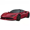 3D pusle Ravensburger Iconics Ferrari SF90 Stradale – kogumismudeli komplekt