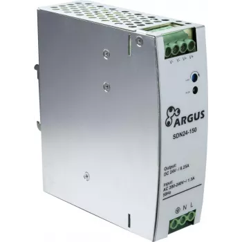 INTER-TECH SDN 24-150 24V 150W DIN-liistu toiteplokk