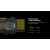 Nitecore NU27 otsmikulamp must, kollane peapaelaga LED-lamp