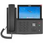 Fanvil X7A IP-telefon must 20 liini LCD Wi-Fi
