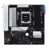 ASRock B850M Pro RS WiFi emaplaat — AMD B850, Socket AM5, microATX, DDR5, 4 DIMM, 256GB, Wi‑Fi 6E, 2.5Gb LAN, 3x M.2