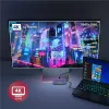 USB-jaotur Unitek uHUB S7+ — juhtmega USB 3.2 Gen 2 USB-C, 100 W PD, Gigabit Ethernet, 4K tugi, kosmosehall