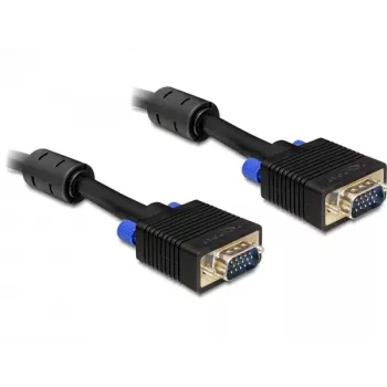 DeLOCK - VGA-kaabel - HD-15 (M) - HD-15 (M) - 10 m (82560)