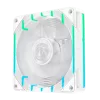 GAMEMAX TORNADO T12 ARGB-RW 120mm Valge Pöördlabadega Korpus Ventilaator