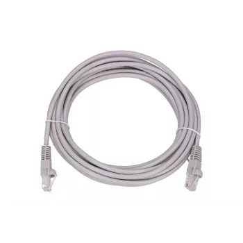 Võrgukaabel (patch-kaabel) Extralink Cat5e UTP 5 m — RJ-45 / RJ-45, hall