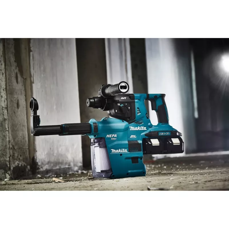 Makita DHR280ZJ - puurvasar - juhtmevaba - 3 režiimi - SDS-plus - 2,8 džauli - ilma akuta - 36 V
