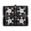 Jahutusventilaator Extralink EX.8673 4-suunaline ventilaatoriseade püstkappidele, 2 m kaabel, EU-pistik