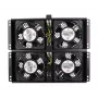 Jahutusventilaator Extralink EX.8673 4-suunaline ventilaatoriseade püstkappidele, 2 m kaabel, EU-pistik
