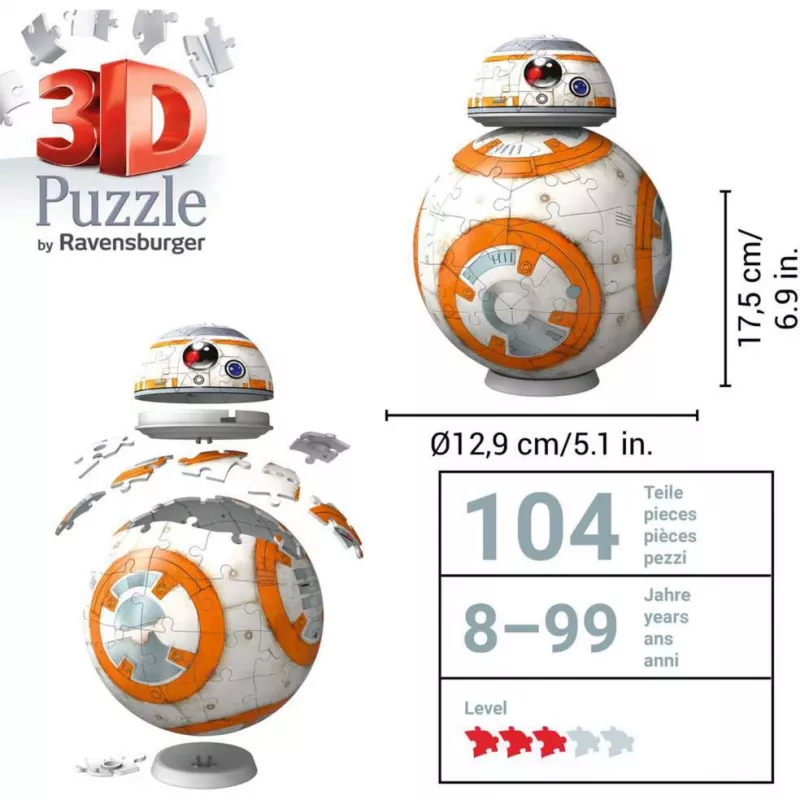 3D Pusle Ravensburger 11577 Star Wars 531 tükiga