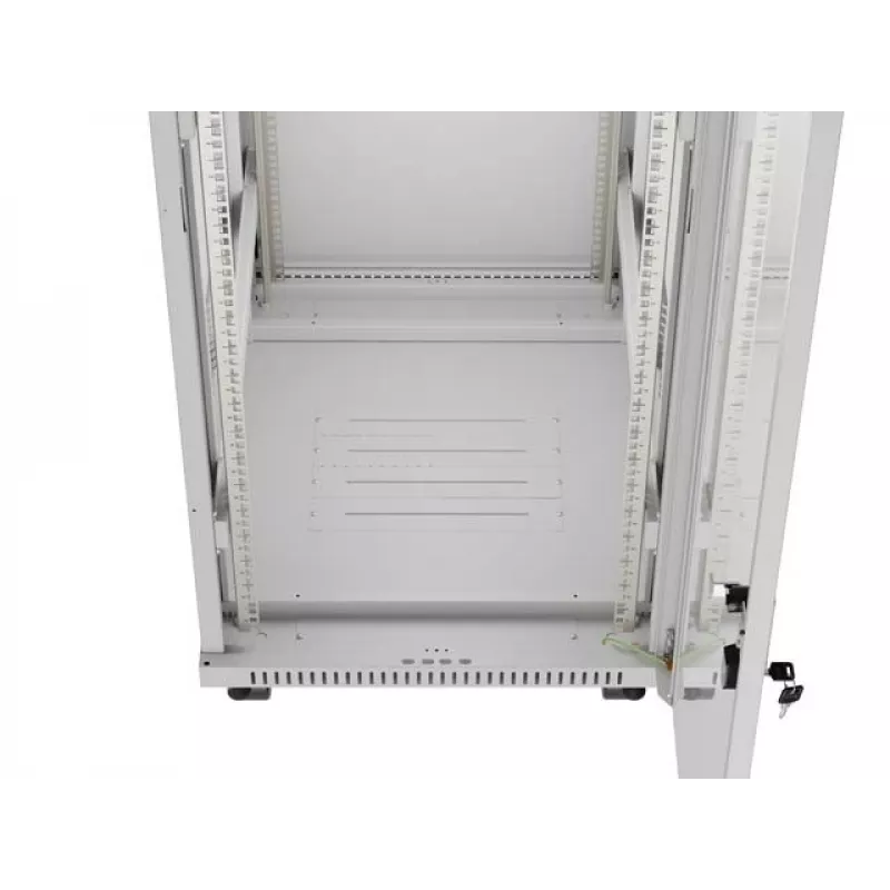 19-tolline 32U LANBERG püstikapp hall klaasukse ja LCD-ga 600×800 mm (tasapakendis)