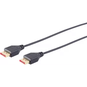 DisplayPort kaabel S/CONN 10-69155 1,5 m Must