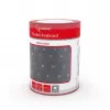 Silikoonklaviatuur USB+PS/2 must