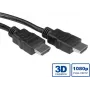 VALUE - Video-/Heli-/Võrgukaabel - HDMI - HDMI, 19-kontaktiline (M) - HDMI, 19-kontaktiline (M) - 3 m - Varjestatud - Must (11.99.5733)
