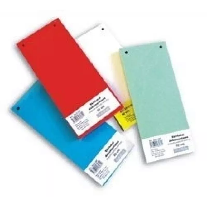 Pappvahelehed SMLT SK-D-SP/Z mappidele 11 x 23,5 cm, roheline, 50 tk pakendis