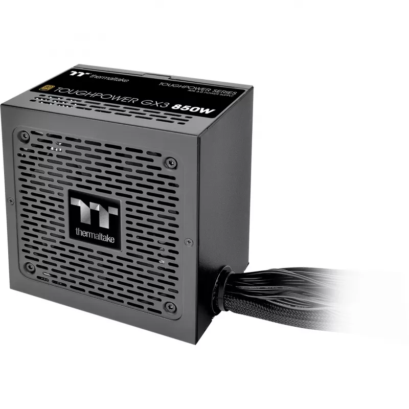 Thermaltake ToughPower GX3 - Toiteplokk (sisemine) - ATX12V 3,0 - EPS12V - 80 PLUS Gold - AC 100-240 V - 850 W - Must (PS-TPD-0850NNFAGE-3)