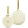 Praepannide komplekt GreenPan Padova Reserve — alumiinium, kreem, Ø20 cm ja Ø26 cm, 2 tk