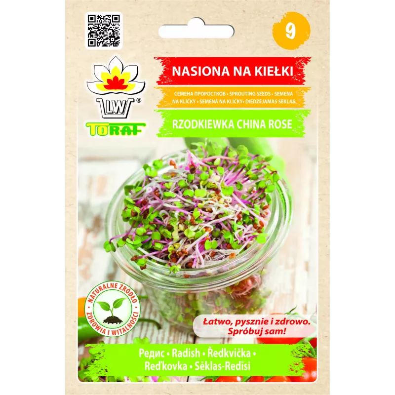 Hiina roosi redise seemned idanditeks, 20g pakend