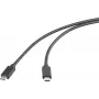 Renkforce USB-C-kaabel USB 3.2 Gen2x2 pistik-pistik 2,00 m must TPE-kate (RF-6609644)