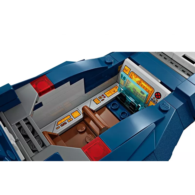 Ehitusmänguasi LEGO Marvel Super Heroes X-Jet 76281 koos 5 minifiguuriga